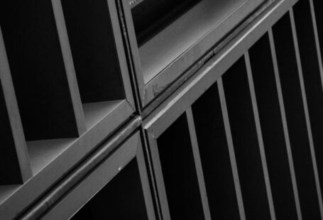 Acoustic Panels - Black and White Close-up Photo on Acoustic Panels