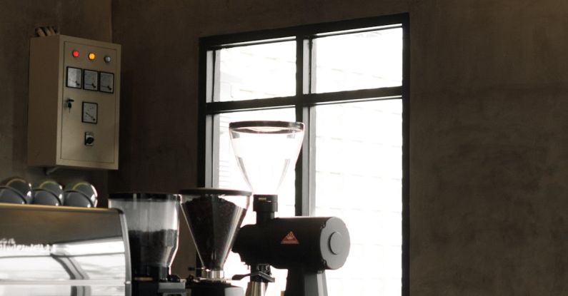 Coffee Makers - Interior coffee shop, Industrial Consept